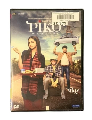 Piku Amitabh Bachchan, Deepika, Irrfan Khan Bollywood DVD - Image 1 of 4