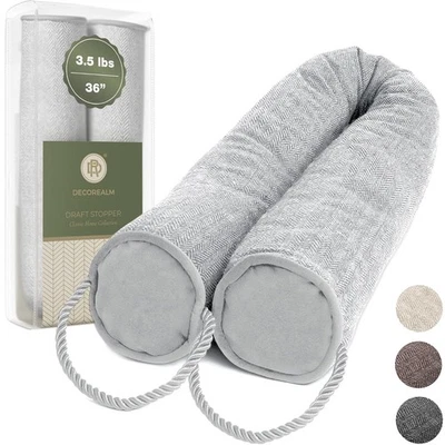 Tapón y bloqueador de tiro debajo de la puerta, protector de tiro para puertas y ventanas, decoración... Foto 1 de 4