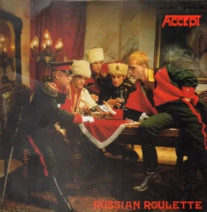 Accept Russian Roulette NEAR MINT RCA Vinyl LP - Picture 1 of 1