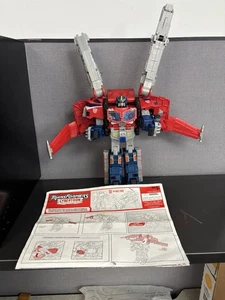 2005 Transformers Cybertron Leader Optimus Prime Galaxy Force  Instruction & Key - Picture 1 of 14