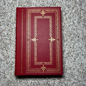 Jane Eyre Charlotte Bronte Franklin Library Red Leather Bound Gold Peacock - Picture 1 of 11