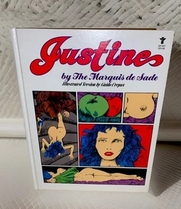 Justine vom Marquis de Sade, illustriert Guido Crepax Hardcover 1. Auflage - Bild 1 von 7