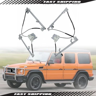 Front Left & Right Window Regulator For Mercedes-Benz W463 G500 G55G550 G63 AMG - Image 1 of 4