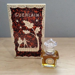 GUERLAIN Mitsouko extrait Baccarat Bottle Parfum 15ml / 0.5 fl oz SPLASH Vintage - Picture 1 of 10