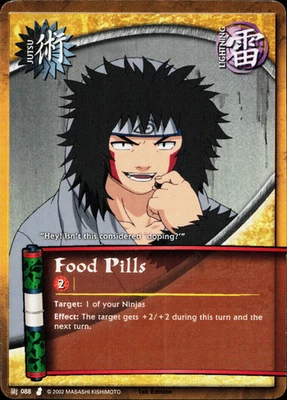 Naruto CCG - Food Pills - #088 - Common - Image 1 of 2