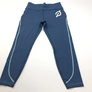 Peloton Large (Fit 27W 23L) Athleisure Tapered Leggings Pants Blue MINT - Picture 1 of 9