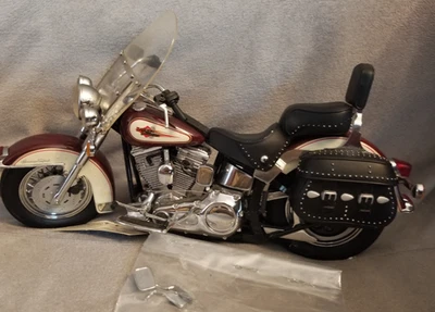 Harley Davidson FSLT Heritage Softail Classic Franklin Mint Diecast 1/10 w/ Box - Image 1 of 4