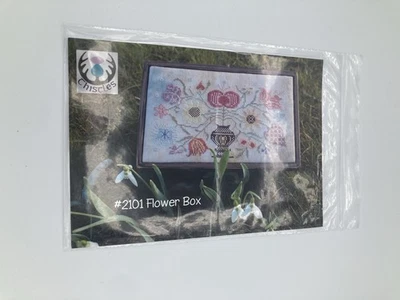 Thistles - Flower Box 2101 Counted Cross Stitch Pattern The Stitcher’s Merchant - Image 1 of 2