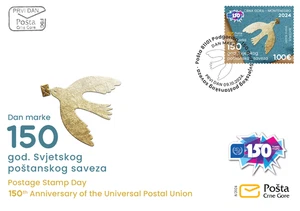 2024 150th anniversary UPU - Montenegro - fdc - Picture 1 of 1