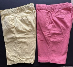 Children’s Place Boys Chino Shorts - Lot Of 2 Size 10 - Picture 1 of 7