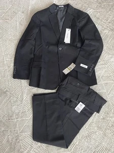 New NWT Calvin Klein 2 Piece Suit - Size 14 Boys Teens Husky Robusto - Picture 1 of 9