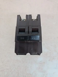Challenger Stab Lok NA250 50-Amp 2-Pole Circuit Breaker 50A 2P Slightly Chipped - Picture 1 of 4
