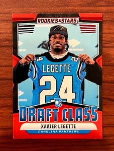 2024 Panini Rookies & Stars XAVIER LEGETTE Draft Class Red Rookie Card DC-XLE RC - Picture 1 of 2