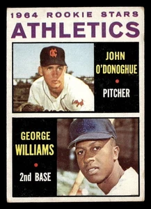 1964 Topps Athletics Rookie Stars #388 Sehr guter Zustand John O'Donoghue/George Williams KC - Bild 1 von 2