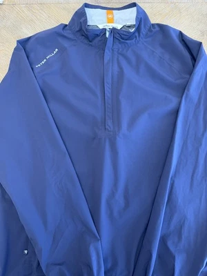 Peter Millar Crown Rain Walker 1/2 Zip Size M - Image 1 of 4