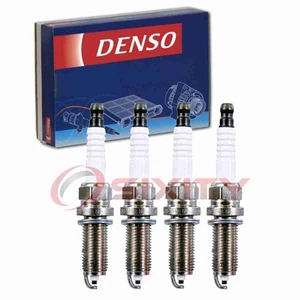 4 pc Denso Spark Plugs for 2015-2017 Acura TLX 2.4L L4 Ignition Secondary gm - Picture 1 of 5