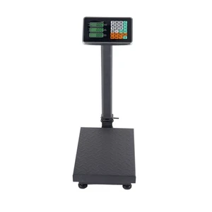 100KG/220lbs Heavy Duty Digital Platform Postal Weighing Scale LCD 30x40cm UK - Picture 1 of 14