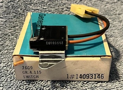 Interruptor de palanca de cambios automático Corvette - 1986-89 - NOS - GM# 14093146 Foto 1 de 4