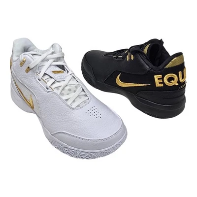 Nike Zoom LeBron NXXT Gen Ampd "EQUITY" Negro Blanco FJ1566 103 Para hombres Talla 12 NUEVO Foto 1 de 4