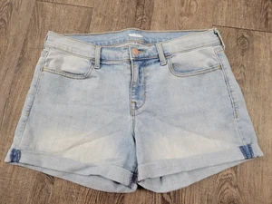 Old Navy helle Waschung Denim Jeans mit Bündchen Größe 8 - 32" Taille, 3,5" Schrittlänge - Bild 1 von 3