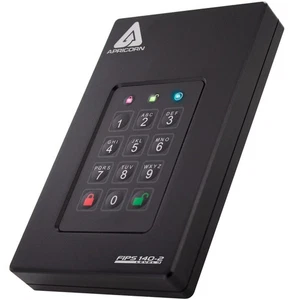 Apricorn AEGIS Fortress L3 2TB SSD FIPS 140-2 Level 3 Validated AES XTS 256-Bit - Picture 1 of 1