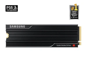 SAMSUNG SSD 9100 PRO with Heatsink 1TB, PCIe 5.0x4 M.2 2280, Seq. Read Speeds Up - Picture 1 of 5