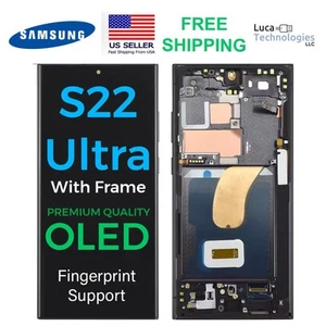 OLED For Samsung Galaxy S22 Ultra S908U Premium Touch Screen Replacement - Picture 1 of 5