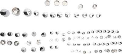 Drag Specialties Standard Bolt Cover Kit - Chrome - 352013 - Изображение 1 из 2