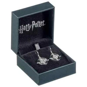 Harry Potter Sterling Silver Crystal Earrings Time Turner - Picture 1 of 3