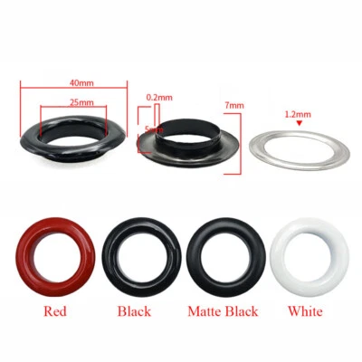 Металлические люверсы с набором для стиральной машины сделай сам кожа рукоделие ремонт люверсы 20 25 30 40 мм - Изображение 1 из 4