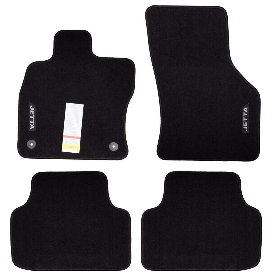 2019-2024 Volkswagen Jetta Black Carpet Mojo Floor Mats Genuine OEM 17B-061-370 Foto 1 de 4