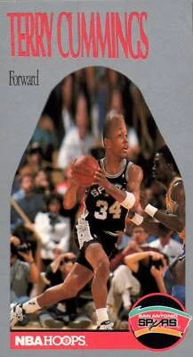 1991 Hoops 100 Superstars # 87 Terry Cummings San Antonio Spurs - Image 1 of 2