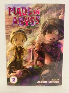 Made in Abyss Vol 2 Manga, First Printing - Imagen 1 de 4