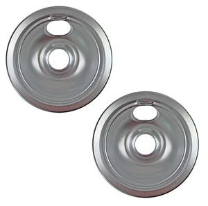 (2 Pack) CMP WB31K5025 8" Burner Drip Pan for GE WB31K5025E, AH244257, EA244257 - Picture 1 of 2