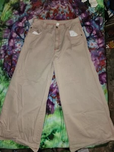 vintage 90s kikwear pants size 36" Waist baggy wide leg - Picture 1 of 4
