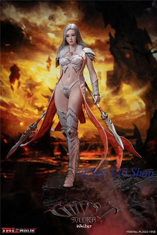 TBLeague PL2022-195B  1/6 Ghost Soldier Girl White 12" PHicen Action Figure Toys Cover