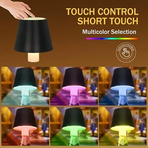 5200mAh LED Flaschenaufsatz Tisch-Lampe Flaschen-Leuchte Deko-Licht Dimmbar Akku - Bild 1 von 26