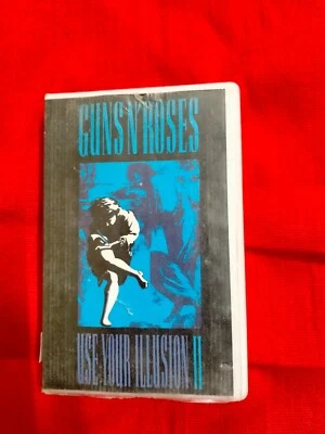 GUNS N ROSES USE YOUR ILLUSION II RARE orig CLAMSHELL CASSETTE TAPE INDIA 1994 - Image 1 of 4