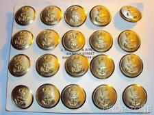 NEW British Royal Navy Naval Queen's Crown QC Large Buttons by Gaunt 12 or 20