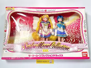 Muñeca Sailor Moon Collection DX 1999 2 piezas Super Sailor Moon Mercury Bandai con caja - Imagen 1 de 24