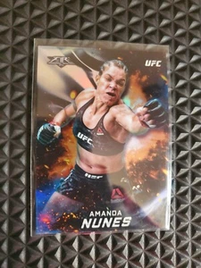 2019 Amanda Nunes UFC Topps Chrome #ufcf-an - Picture 1 of 6
