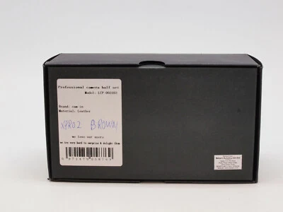 Media funda de cuero real genuino Cam-in para Fuji X-Pro2 LCP-002 Foto 1 de 4