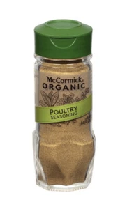 Mccormick Organic Poultry Seasoning, Non GMO for Everyday Use, 0.87oz - Picture 1 of 3