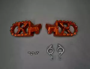 Reposapiés izquierdo derecho de aluminio para KTM SX 50 65 85 125 150 250 03-2017 - Imagen 1 de 8
