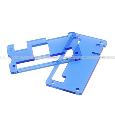 Transparent Raspberry Pi Acrylic Zero Case Shell Acrylic Case Protection Blu BLK - Image 1 of 4