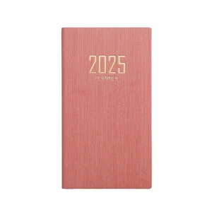Soft-touch Cover Notebook Concise Design Journal Premium A6 Size Faux Leather - Picture 1 of 7