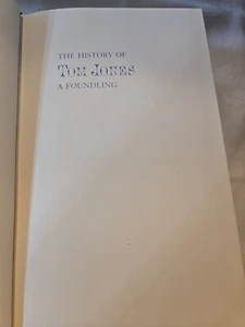 Franklin Library / Oxford University Press TOM JONES Foundling von Henry Fielding - Bild 1 von 10