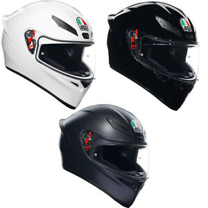AGV K1-S ECE 22.06 Full Face Motorcycle Helmet Pinlock Ready - Plain