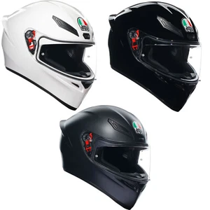 AGV K1-S ECE 22.06 Full Face Motorcycle Helmet Pinlock Ready - Plain - Picture 1 of 23