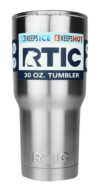 Rtic 30 Oz. Double Wall Insulated Tumbler - Stainless